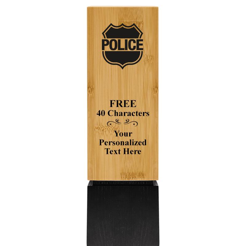 9.5" SUSTAINABLE WOOD TROPHY