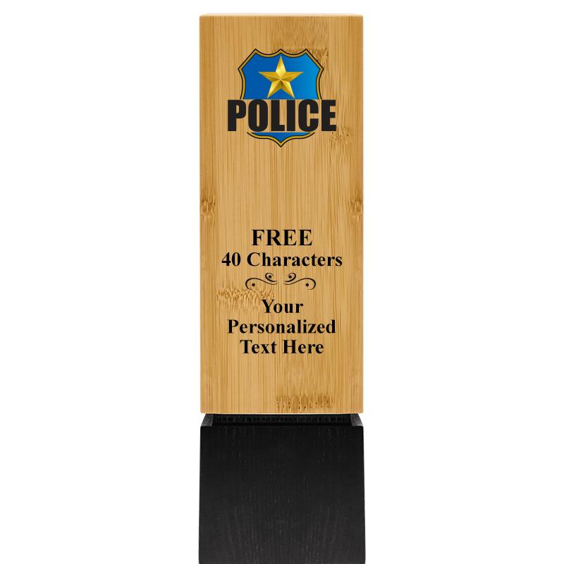 9.5" SUSTAINABLE WOOD TROPHY