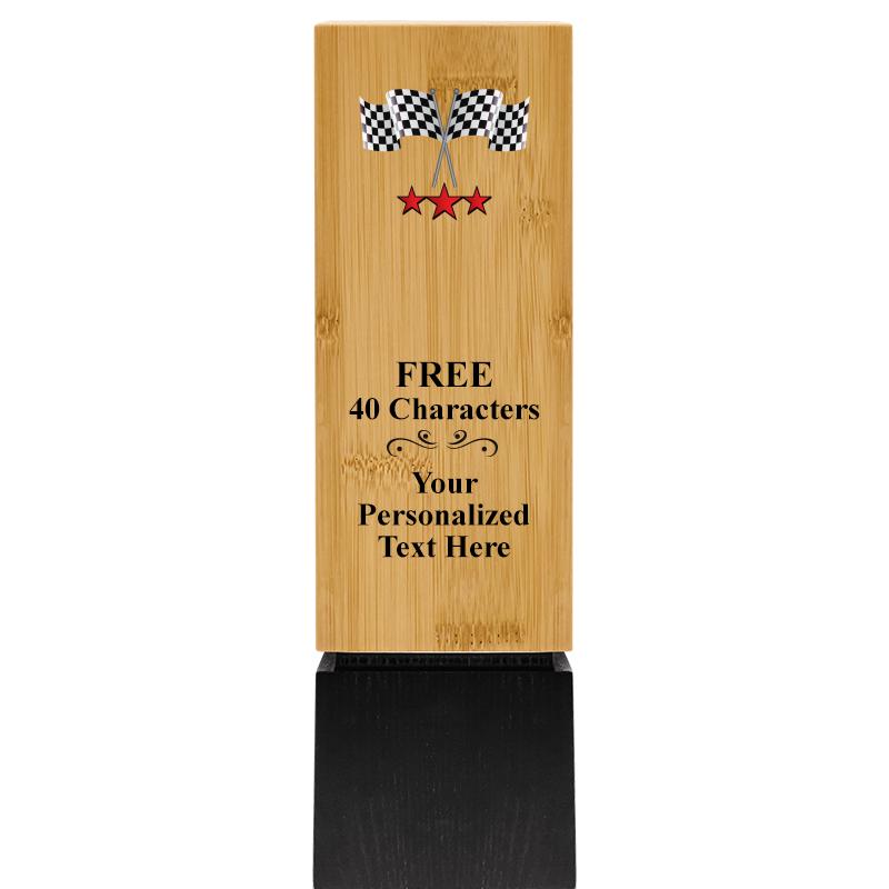 9.5" SUSTAINABLE WOOD TROPHY