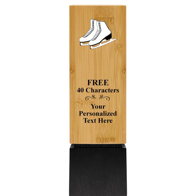 9.5" SUSTAINABLE WOOD TROPHY