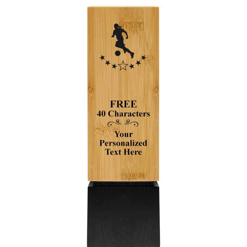 9.5" SUSTAINABLE WOOD TROPHY