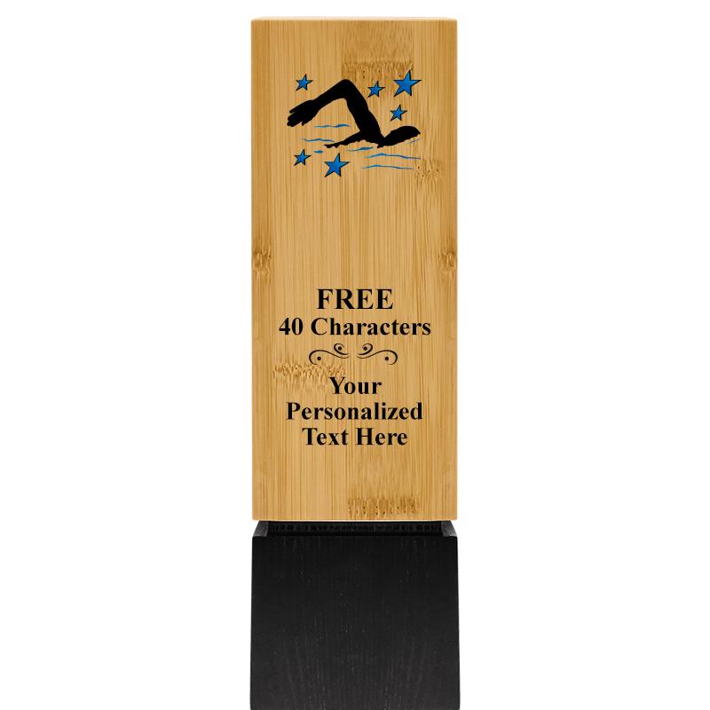 9.5" SUSTAINABLE WOOD TROPHY