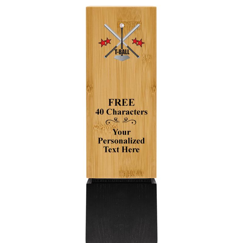 9.5" SUSTAINABLE WOOD TROPHY