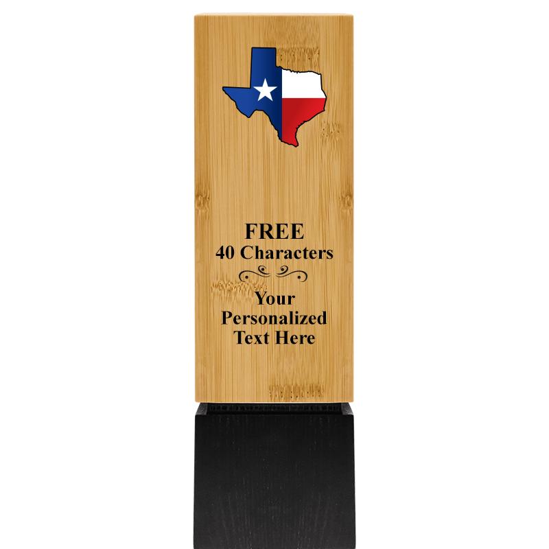 9.5" SUSTAINABLE WOOD TROPHY