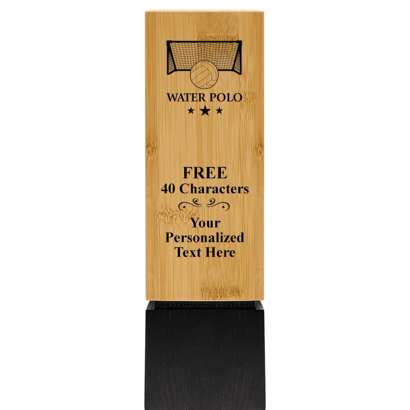 9.5" SUSTAINABLE WOOD TROPHY