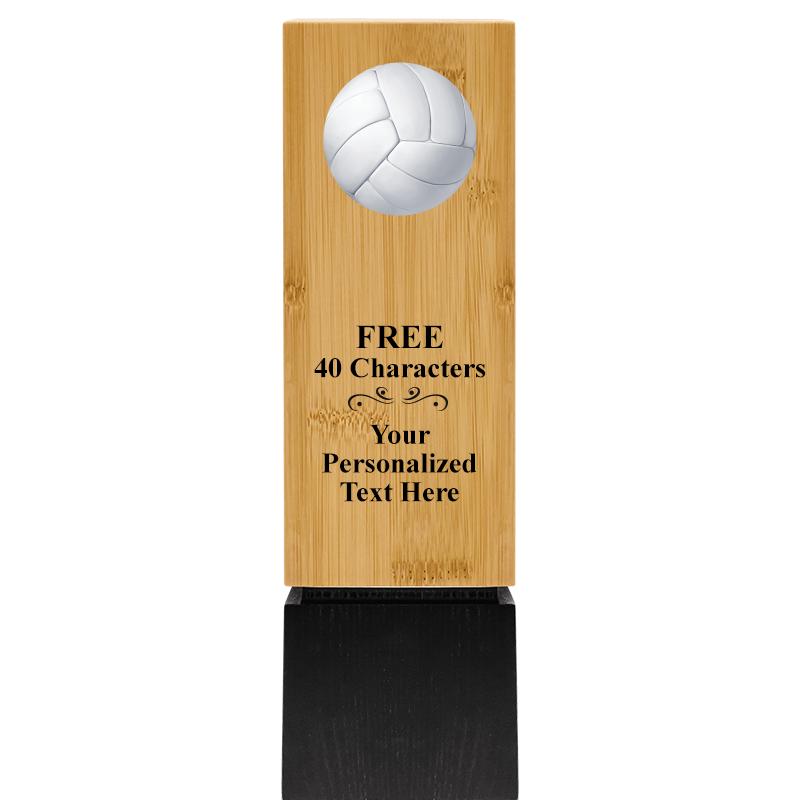 9.5" SUSTAINABLE WOOD TROPHY