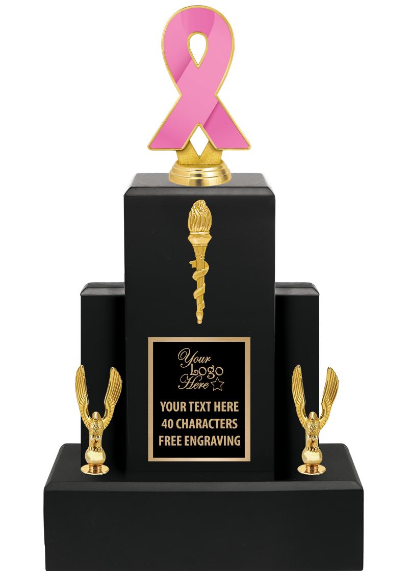 15.75" BLACK WOOD TROPHY