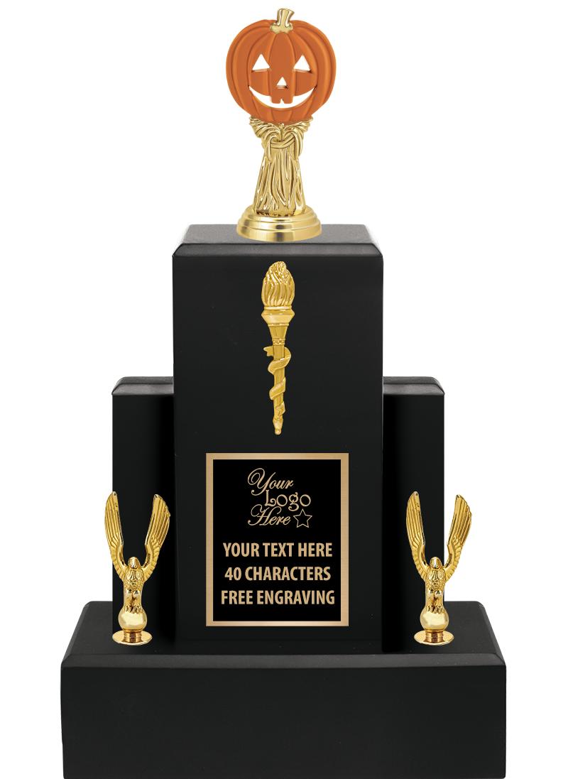 15.75" BLACK WOOD TROPHY