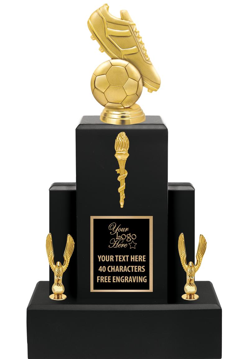 15.75" BLACK WOOD TROPHY