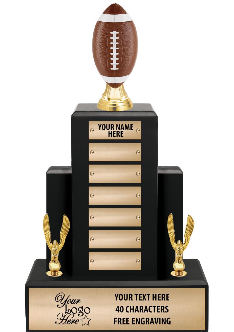 15.75" BLACK WOOD PPTL TROPHY