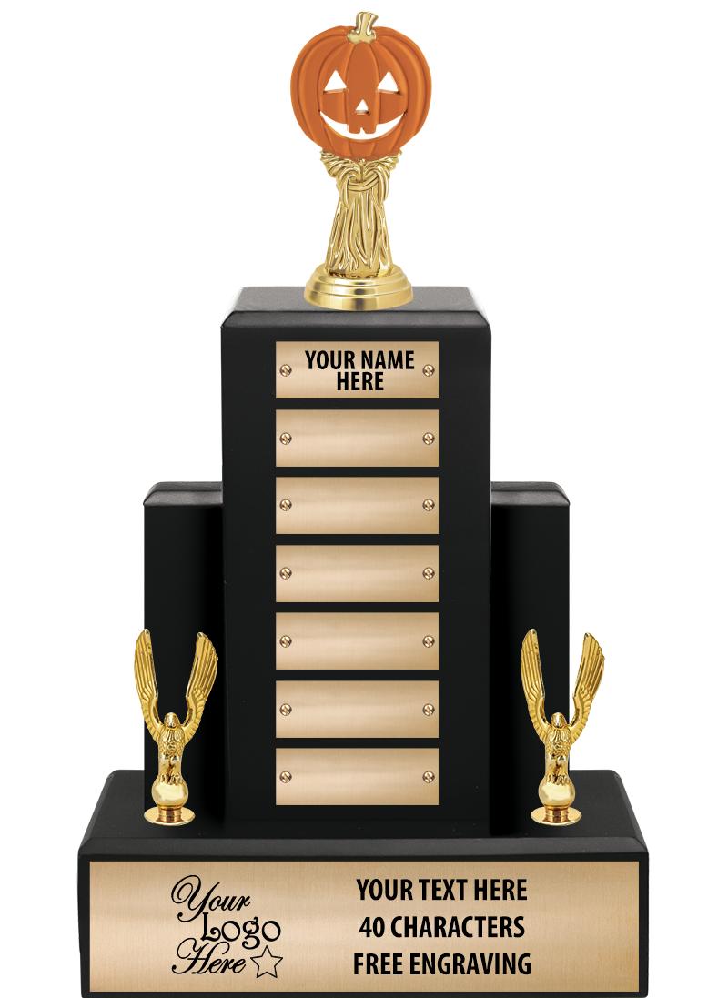 15.75" BLACK WOOD PPTL TROPHY