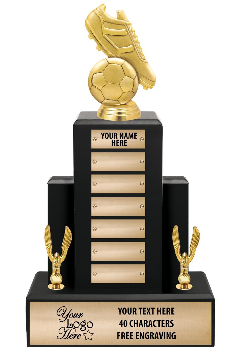 15.75" BLACK WOOD PPTL TROPHY