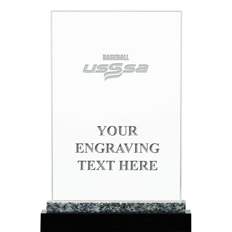 8.5"USSSA MARBLE WORKS CRYSTAL