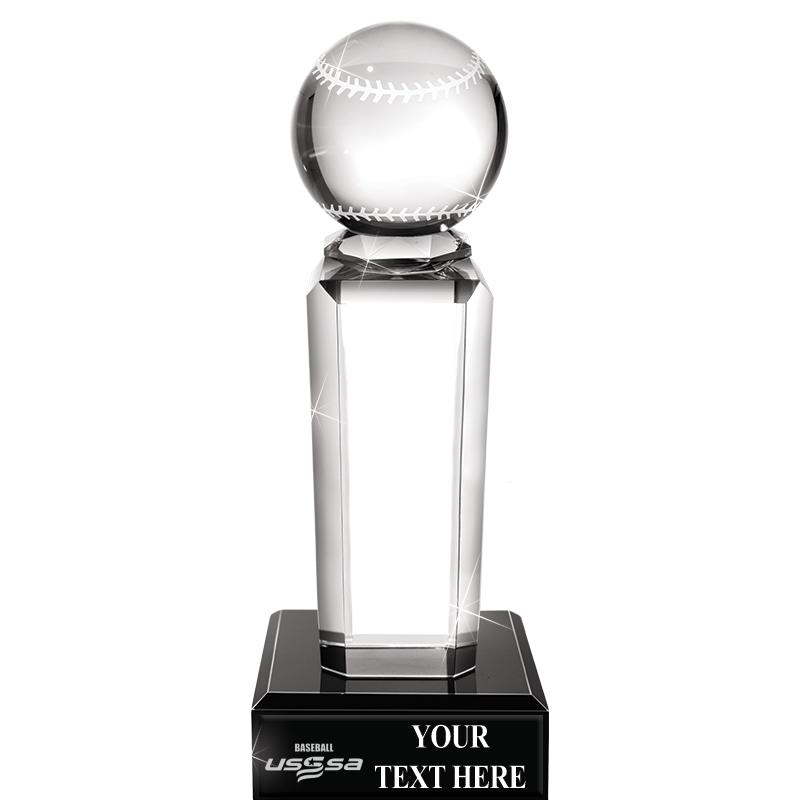 9" USSSA BASEBALL ONYX PEDESTA