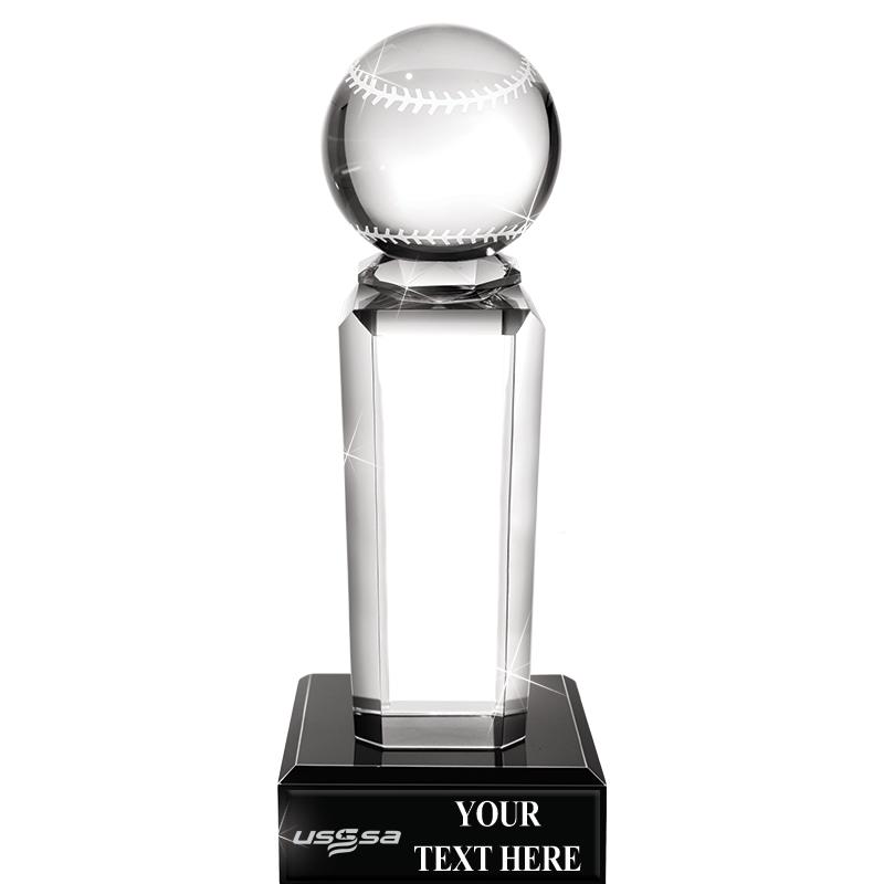 9" USSSA BASEBALL ONYX PEDESTA