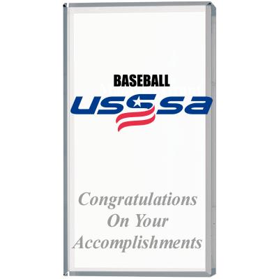 3"x4" USSSA VERT DISPLAY CRYST