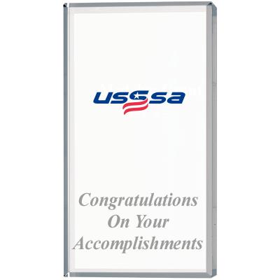 3"x4" USSSA VERT DISPLAY CRYST