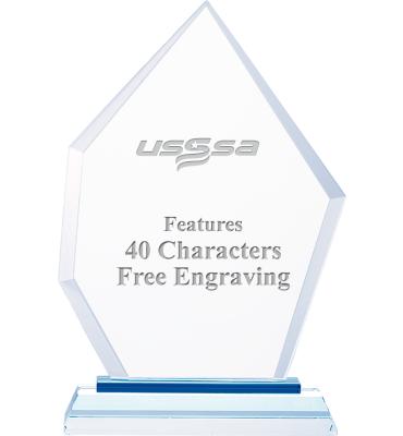 USSSA Blue Emphasis Peak Crystal