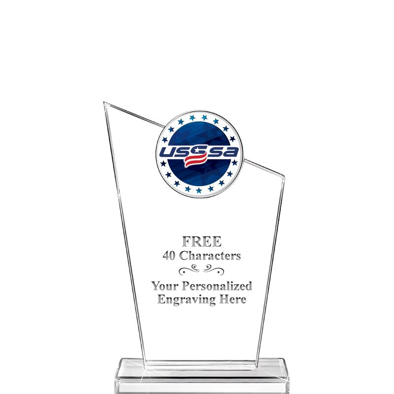 7" ELEVATION CRYSTAL W-INSERT