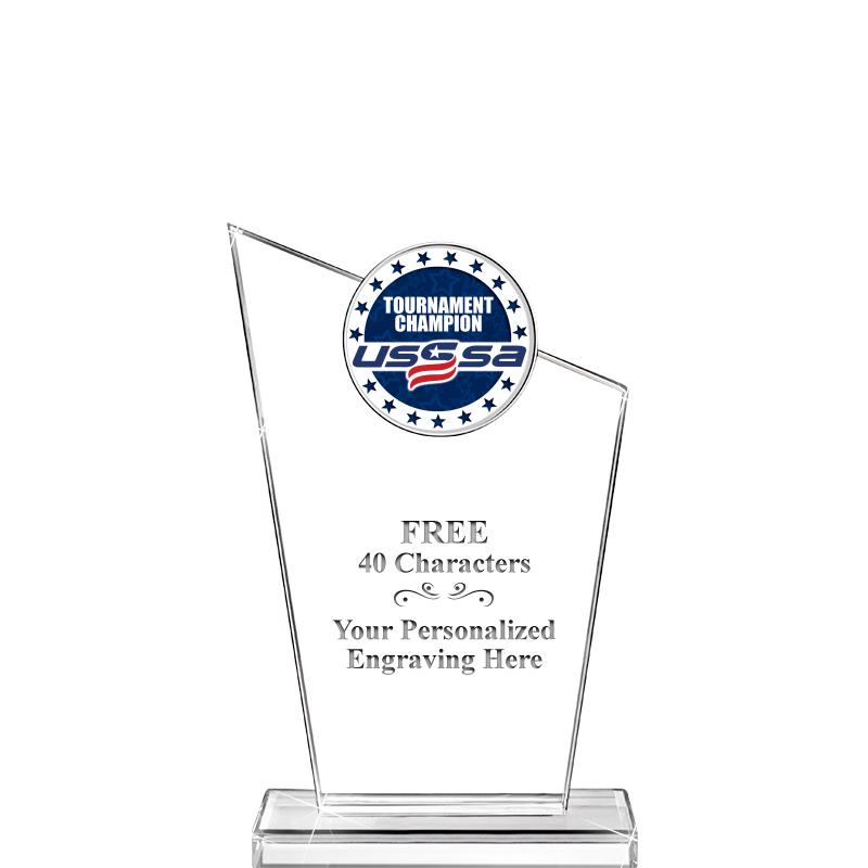 7" ELEVATION CRYSTAL W-INSERT