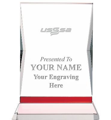 USSSA Ruby Illumination Crystal Award
