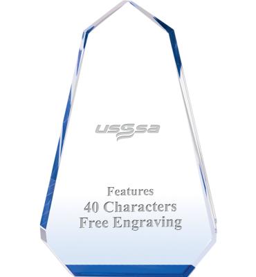 USSSA Sapphire Pinnacle Crystal