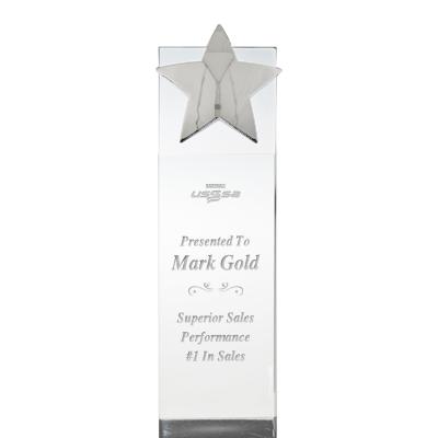 9.5" USSSA REC CRYSTAL TOWER