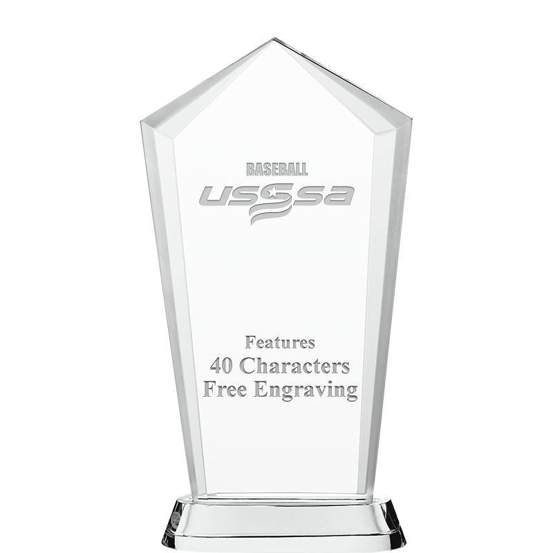 9" SKYSCRAPER CRYSTAL