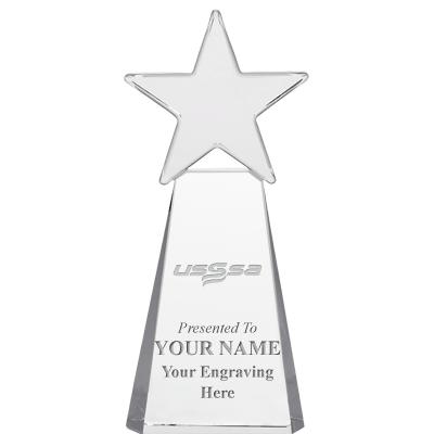 6" USSSA CLEAR DYNOSTAR CRYST