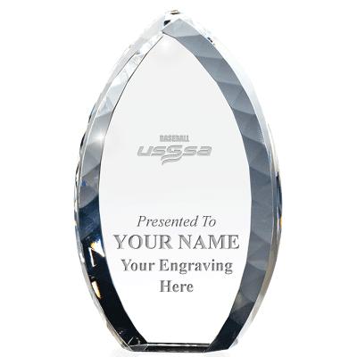 USSSA TEAR DROP CRYSTAL