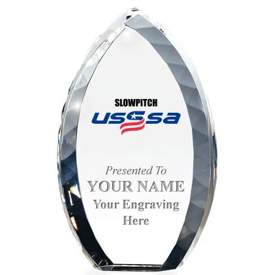 USSSA TEAR DROP CRYSTAL