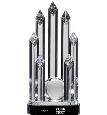 USSSA Championship Baseball Crystal