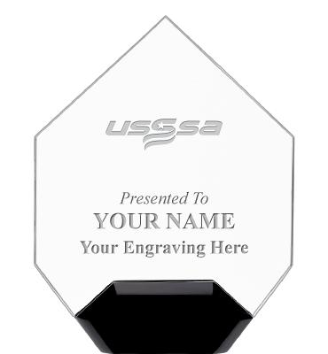 USSSA Crest Diamond Acrylic