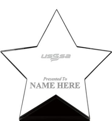 USSSA Crest Star Acrylic