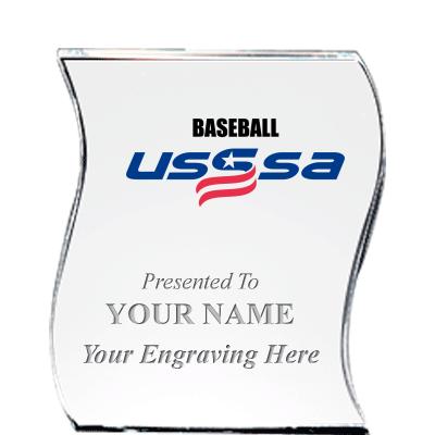 4" USSSA WAVE ACRYLIC