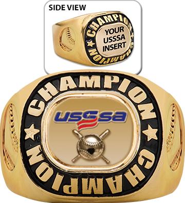 Usssa baseball championship rings store