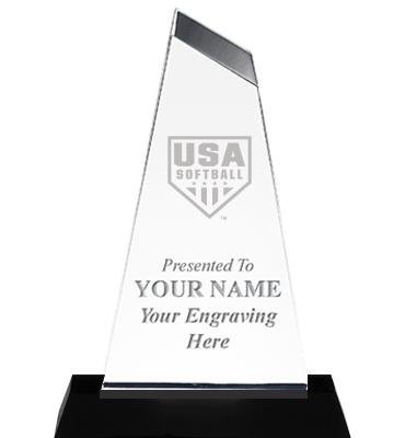 USA Softball Empress Acrylic Award
