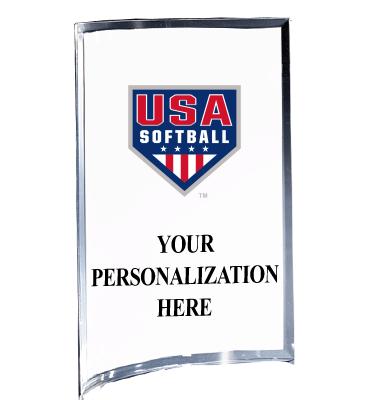 USA Softball Vertical Curva Acrylics