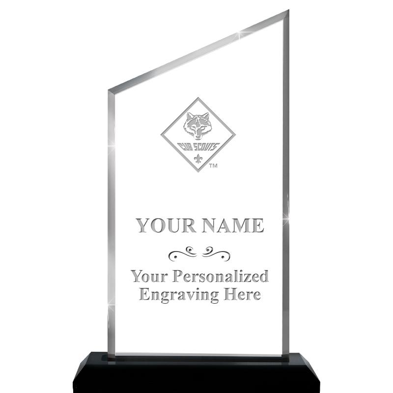 6.5"X9.75" CLR INCLINE ACR W/B