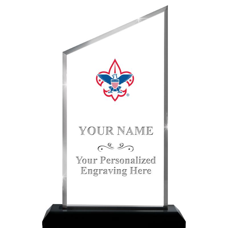 6.5"X9.75" CLR INCLINE ACR W/B