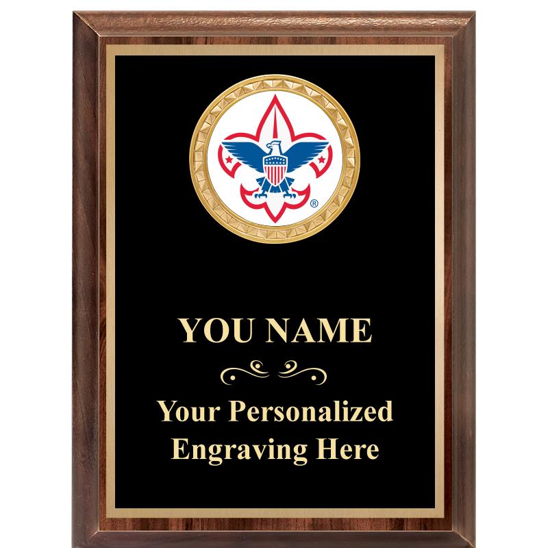 6X8 EXECUTIVE WOOD INS PLQ