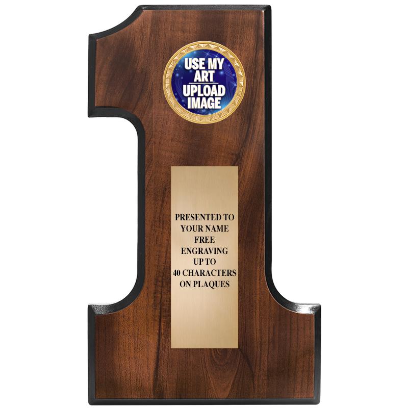 1st Place Plaques Crown Awards