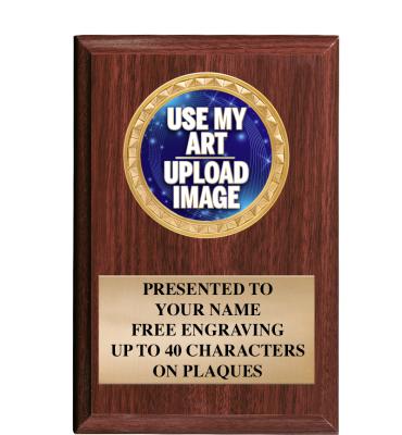 Classic Walnut Insert Plaques