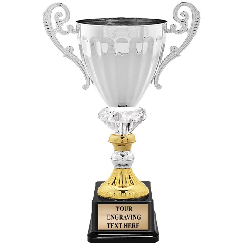 11.5" SV MTL ACCOLADE CRYS CUP