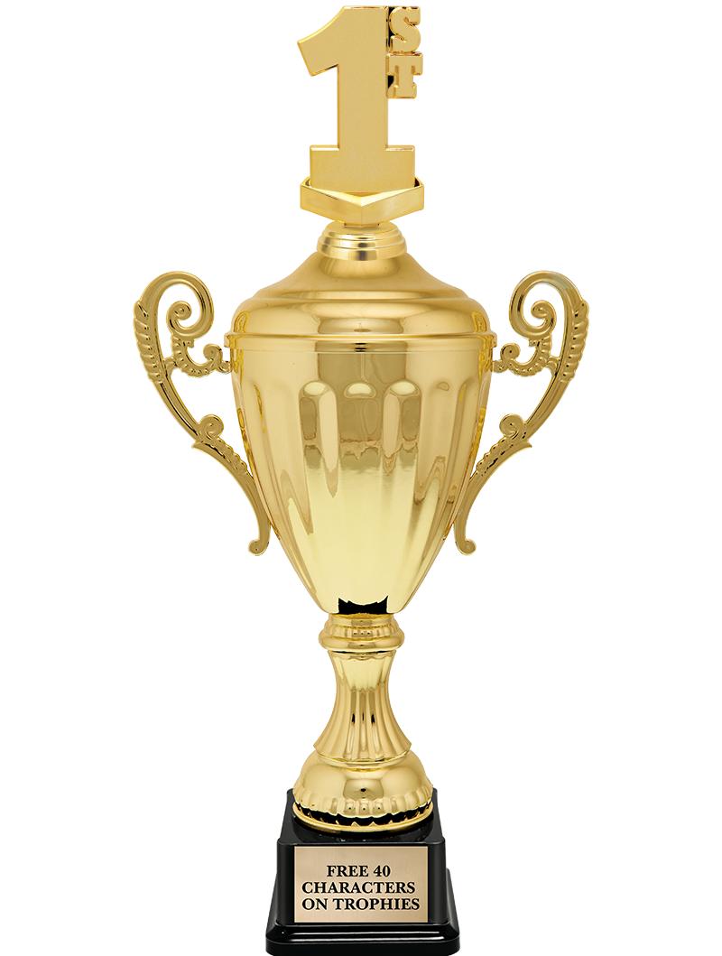 15.43" GD ACCLDE CUP TRP W FIG