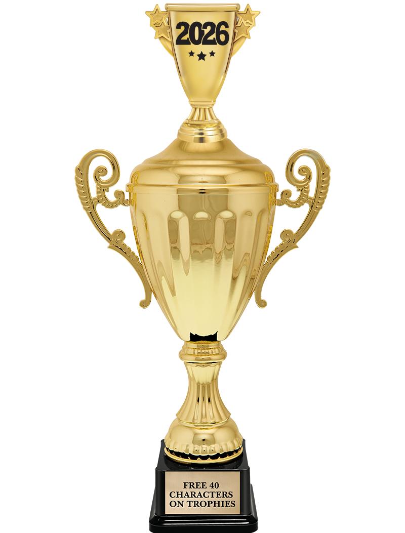 15.43" GD ACCLDE CUP TRP W FIG