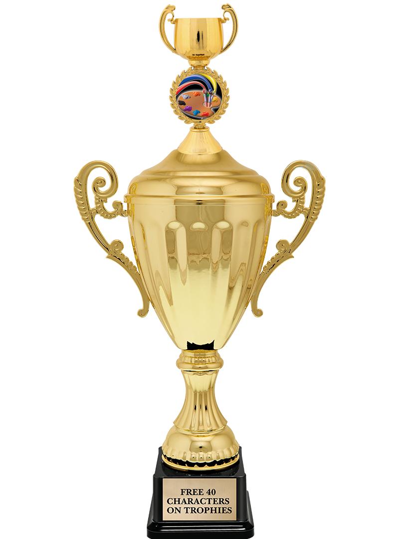 15.43" GD ACCLDE CUP TRP W FIG