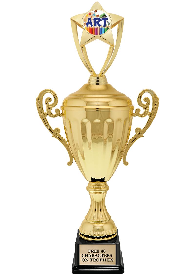 15.43" GD ACCLDE CUP TRP W FIG