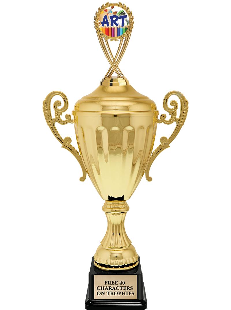 15.43" GD ACCLDE CUP TRP W FIG