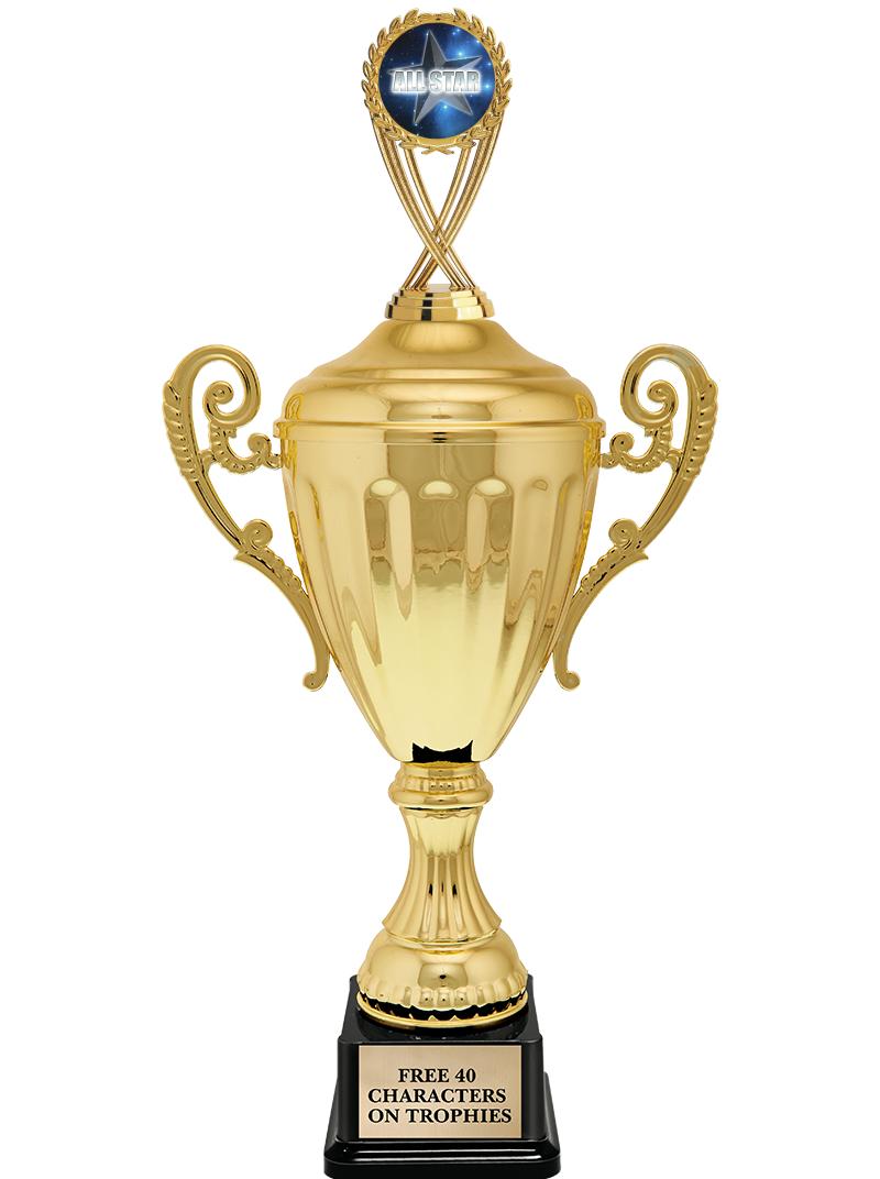 15.43" GD ACCLDE CUP TRP W FIG